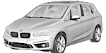 BMW F45 B2A2C Fault Code